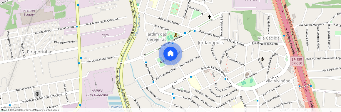 R Santa Terezinha, Jordanópolis, Arujá, SP