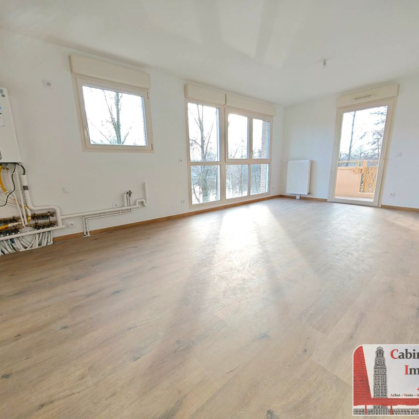 Amiens, La Hotoie : Appartement 62m² + 2 chambres + balcons + parking - Photo 1