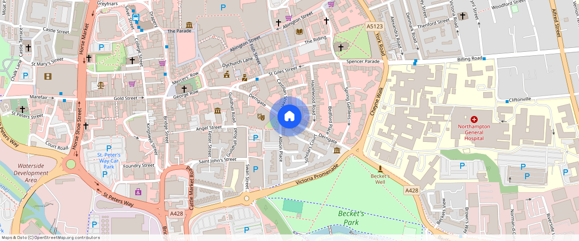 Derngate, Northamptonshire, NN1