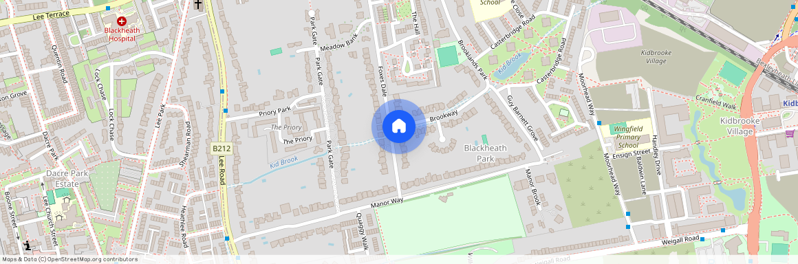 Foxes Dale, Blackheath Park, SE3