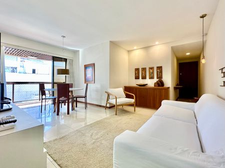 Lindo apartamento em prédio de luxo e vista mar para locação em Ipanema - Foto 3