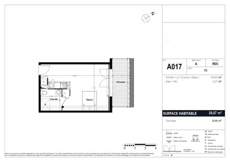 Location Appartement 1 pièce 28m² ST JORY 31790 - Photo 5