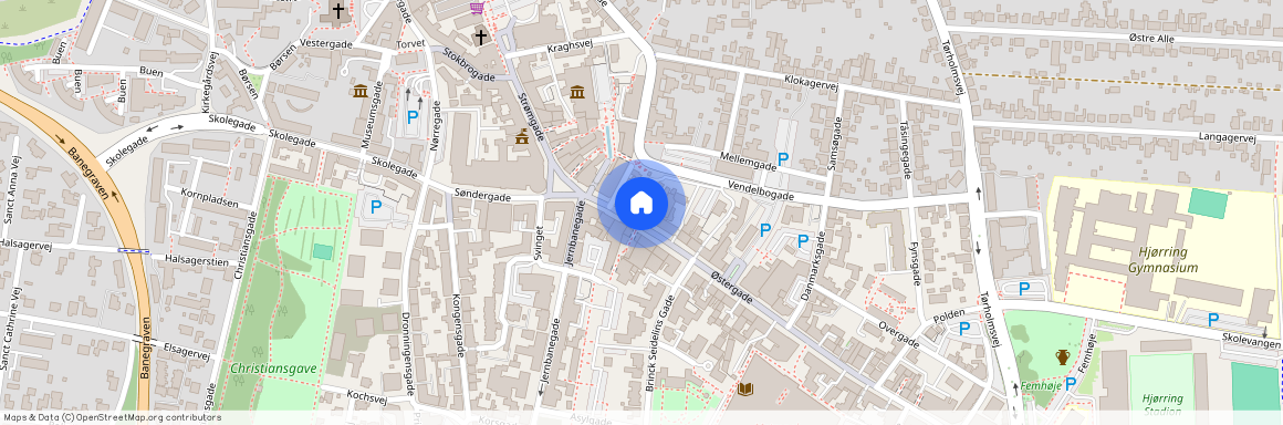 Østergade 7, 9800 Hjørring, Danmark