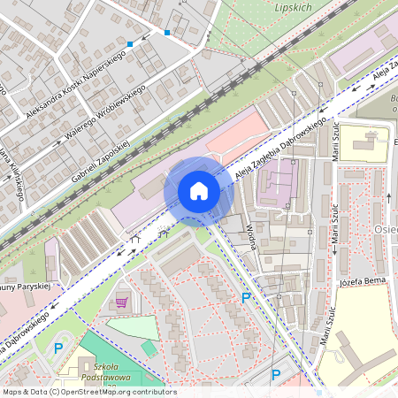 Dąbrowa Górnicza, Dąbrowskiego, Gornicza