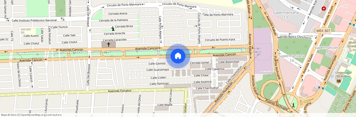 Av. las Torres, Mz. 3 Spmz.523 lote 52, Las Torres, Cancún/Benito Juárez, Quintana Roo, 77533, México