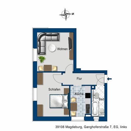 Ganghoferstr. 7, 39108 Magdeburg OT Stadtfeld Ost - Photo 4