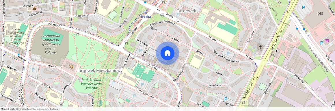 ul. Janinówka, Targówek Mieszkaniowy, Targówek, Warszawa, mazowieckie