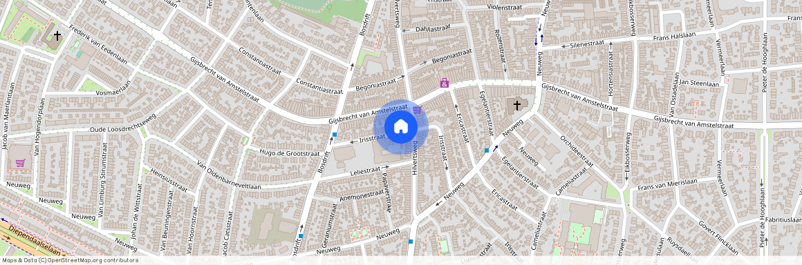 Bloemenkwartier Zuid, 1214 ET, Irisstraat, Hilversum