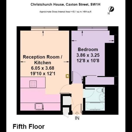 1 Bed Flat, Christchurch House, SW1H - Photo 4