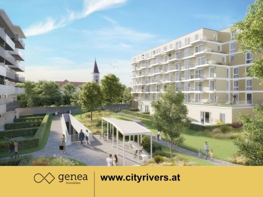 CITY RIVERS | Penthouse Flair mit großer Terrasse | Neubau - Photo 1