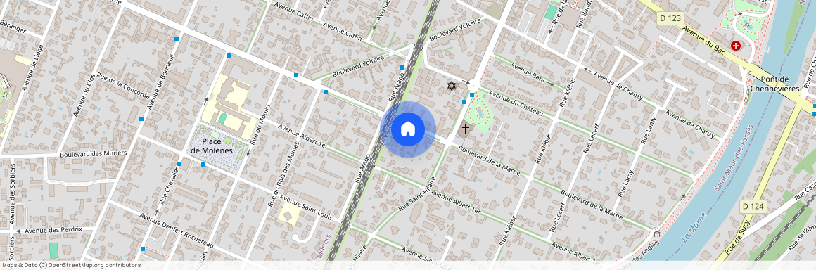 VAL-DE-MARNE (94), - ILE-DE-FRANCE, ST MAUR DES FOSSES (94210)