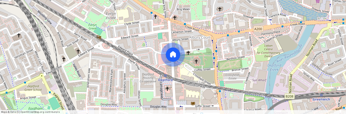 St Pauls Court Yard, London, SE8