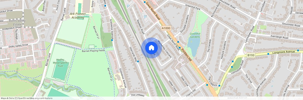 Ivere Drive, New Barnet, Barnet, EN5