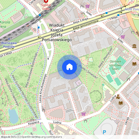 ul. Leona Kruczkowskiego, Solec, Śródmieście, Warszawa, mazowieckie