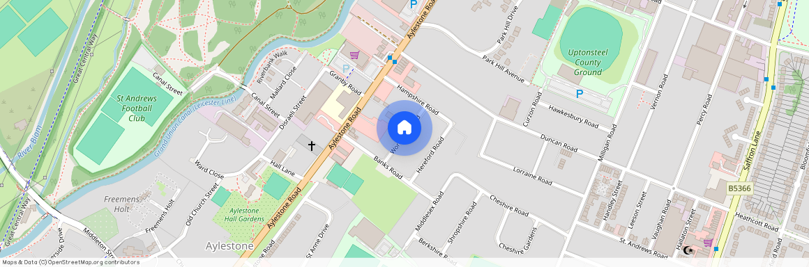 Worcester Road, Leicester LE2