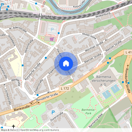 Haubahn, 42119 Wuppertal - Elberfeld