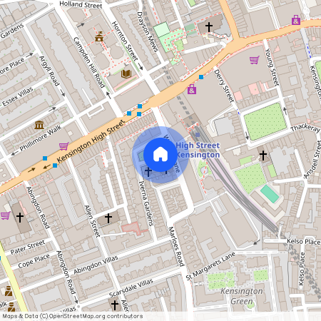 Iverna Court, Kensington, London, W8