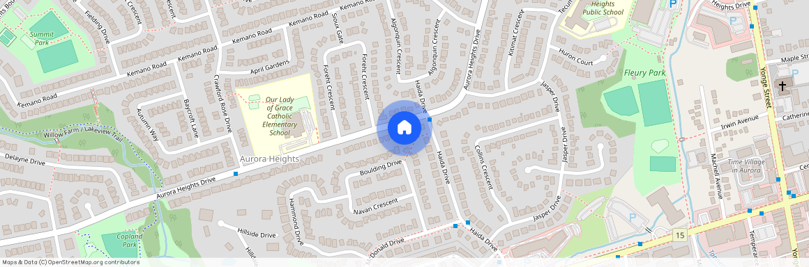 81 AURORA HEIGHTS DRIVE, Aurora, Aurora Heights