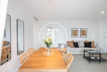 Apartment for rent with 2 bedrooms, studio and terrace in Badalona
