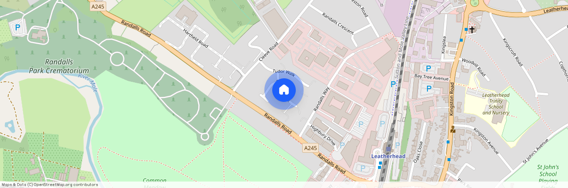 Boleyn Walk, Leatherhead, Surrey, KT22