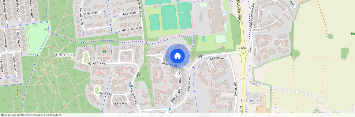 Teleborg, Växjö, Kronoberg, Blidens väg 16