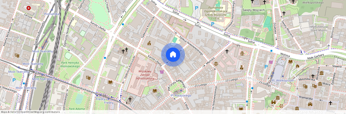 ul. Działyńskich, Centrum, Stare Miasto, Poznań, wielkopolskie