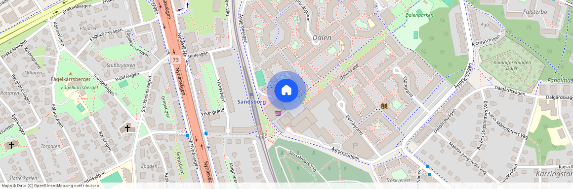 Åsgärdevägen 105, Enskededalen