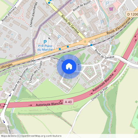 HAUTE-SAVOIE (74), - AUVERGNE-RHÔNE-ALPES, COLLONGES SOUS SALEVE (74160)