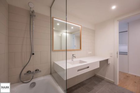ruhiger Rückzugsort inmitten der Stadt - perfekt öffentlich angebunden! 2 Zimmer Erstbezug mit Loggia - ab sofort! - Photo 5