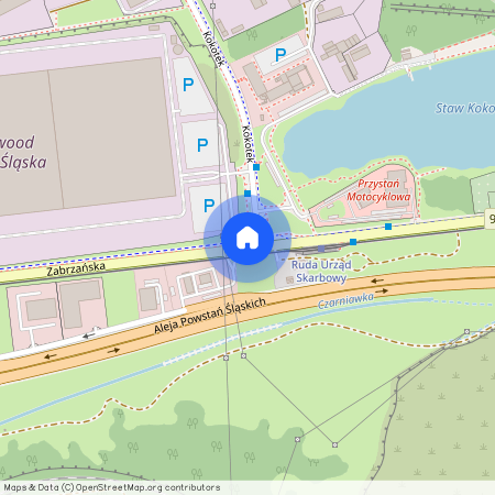 ul. Zabrzańska, Ruda, Ruda Śląska, śląskie