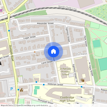 Portland Street, Coatbridge, Lanarkshire, ML5