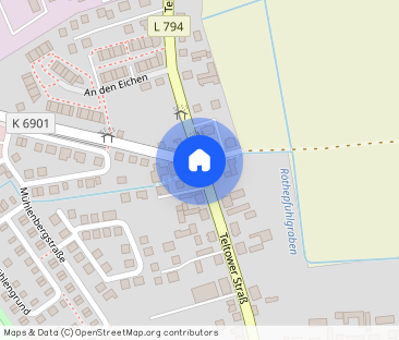 Modern designte Maisonettewohnung in Teltow - Photo 1