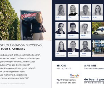 Centraal gelegen éénslaapkamerappartement met terras - Photo 2