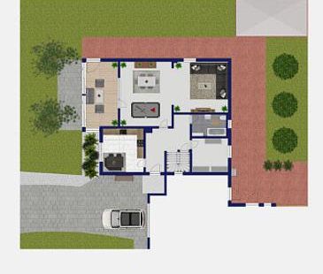 Charmantes Einfamilienhaus mit Wintergarten und Gartenidylle in Hen... - Photo 1