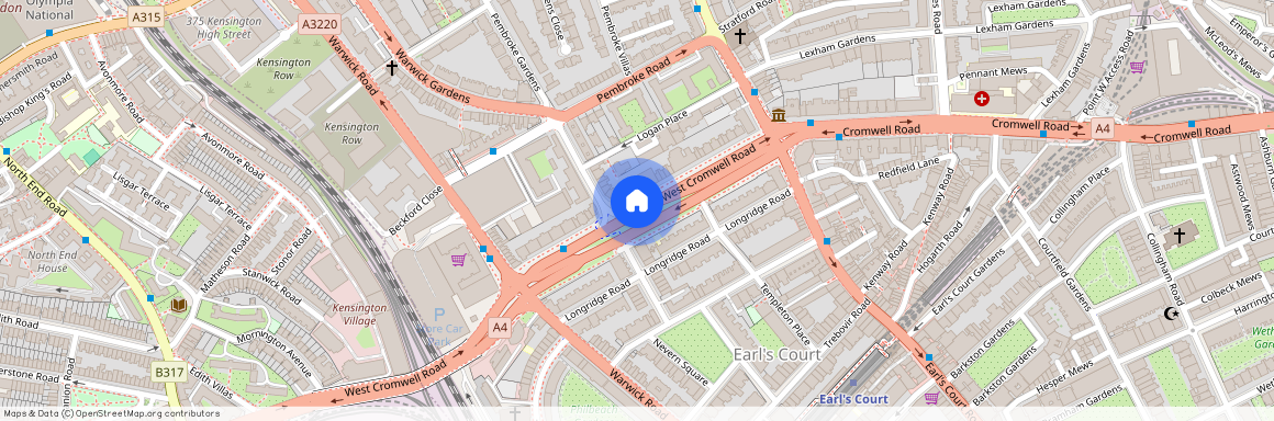 Flat 14 West Cromwell Road, Court SW5 9QL, Earls