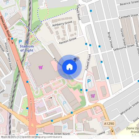 Premium Double Bed Studio at Sunderland, Portobello Lane SR6