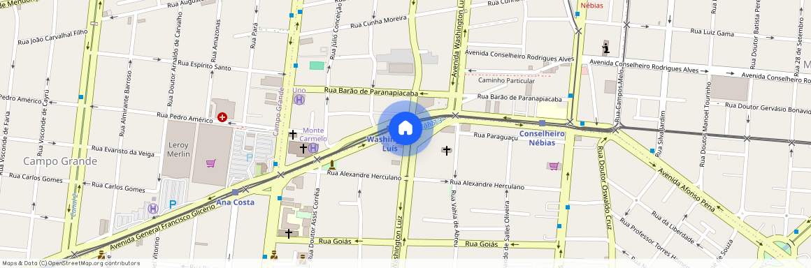 Avenida Washington Luiz, Gonzaga - Santos