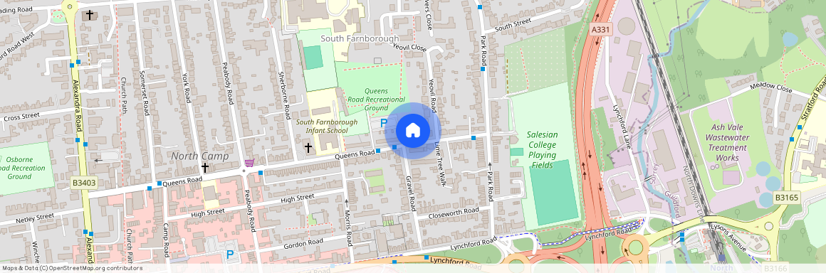 Queens Road, Farnborough, GU14