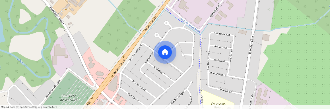 7 Rue Bissonnette, Warwick, Warwick, Centre-du-Québec, J0A 1M0