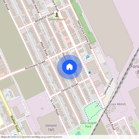 1147 HICKORY Unit# upper, UPPER, Windsor, ON N8Y 3S4
