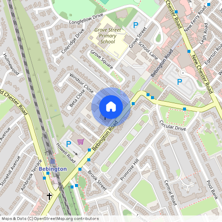 Boundary Road, New Ferry, Wirral, Merseyside, CH62