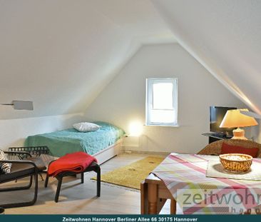 Bothfeld, 1 Zimmer-Dachgeschoss-Apartment in ruhiger und grüner Lage - Photo 1