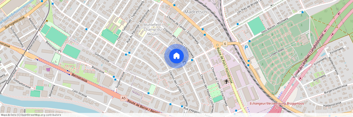 2503, Biel, Chemin Wilhelm-Kutter / Wilhelm-Kutter-Weg, 18