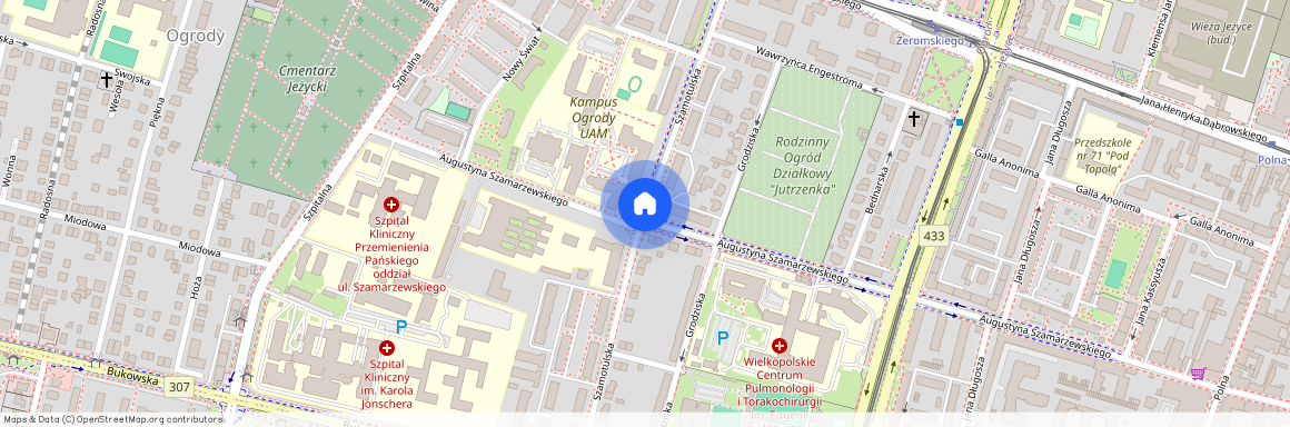 ul. Szamotulska, Ogrody, Jeżyce, Poznań, wielkopolskie