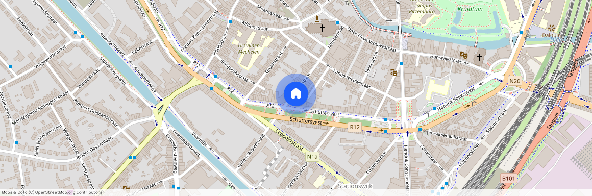 Louizastraat, 41/402, 2800, Mechelen