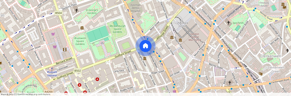 3 Guilford St, London WC1N 1DR