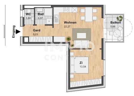 WEIHNACHTSAKTION: 1. MONAT MIETFREI: SCHÖNE 2-ZIMMERWOHNUNG MIT TOP AUSSTATTUNG+ BALKON + TG - Photo 5