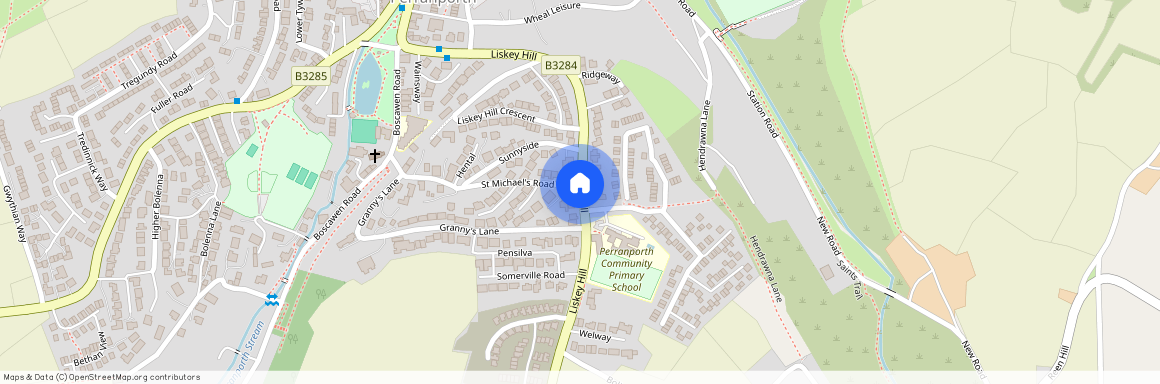 Liskey Hill, Perranporth, TR6