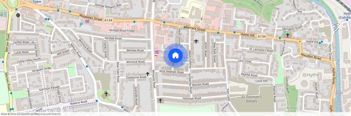 Rebow Street, Colchester, Essex, CO1