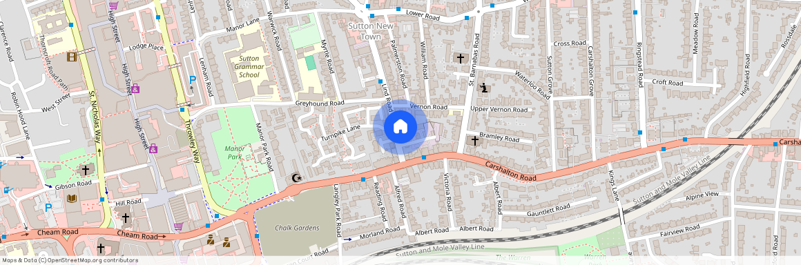 Flat 1A, 12 Lind Road, Sutton